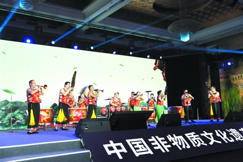 鲁西南鼓吹乐《花乡闹春》亮相首届中国非遗保护年会